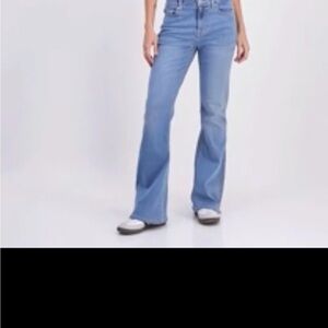 7 For All Mankind Light Blue Flare Jeans